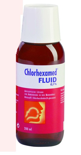 Durch chlorhexamed zunge braune CHLORHEXAMED Fluid